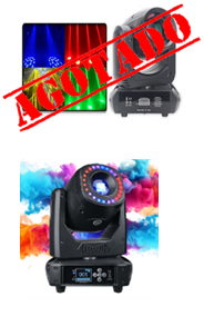 LIGHT4ME 150 SPOT RING głowica ruchoma LED oświetlenie sceniczne,agotado (PNG) | BeeIMG